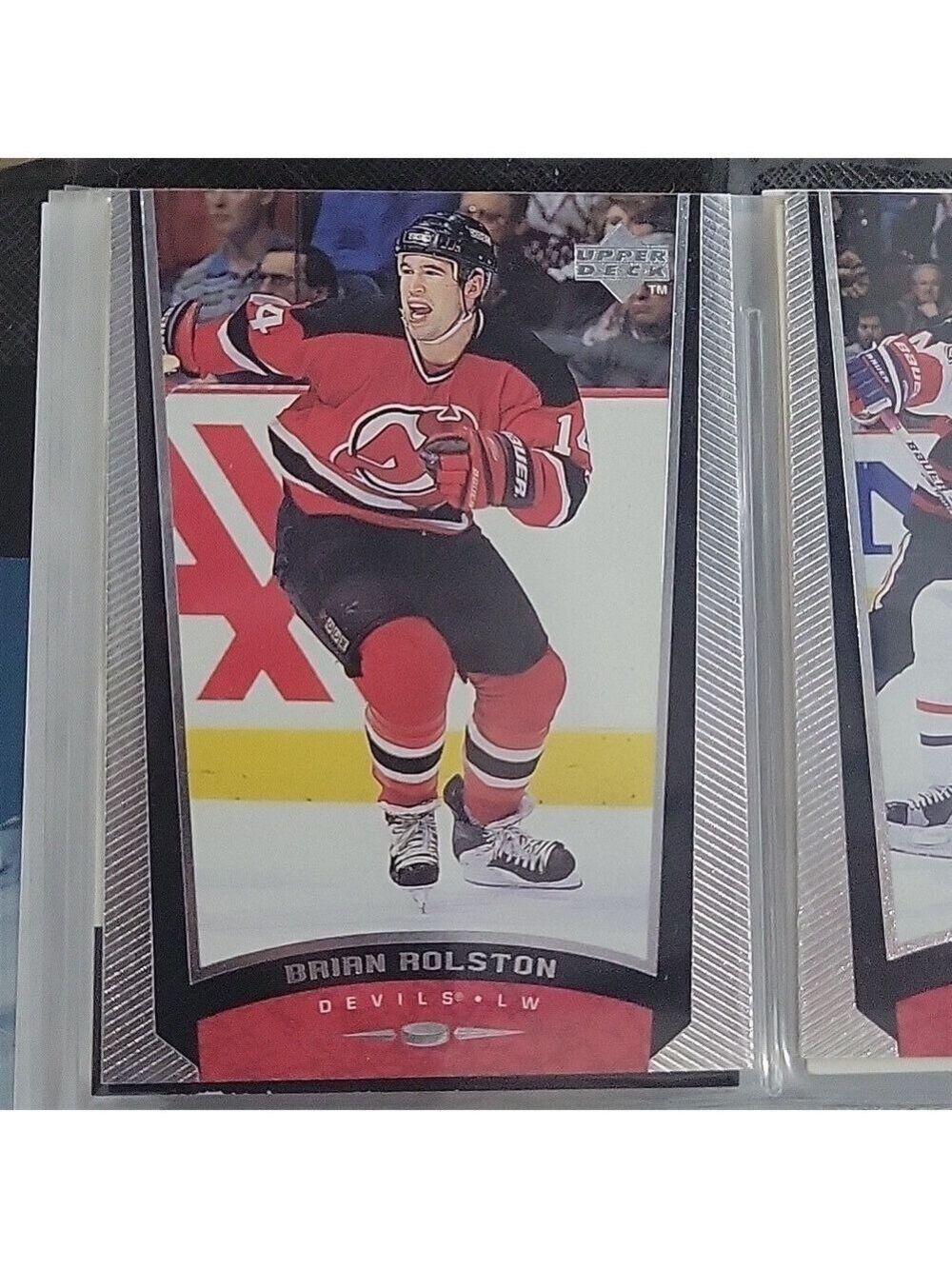 Upper Deck Brian Rolston Hockey Card